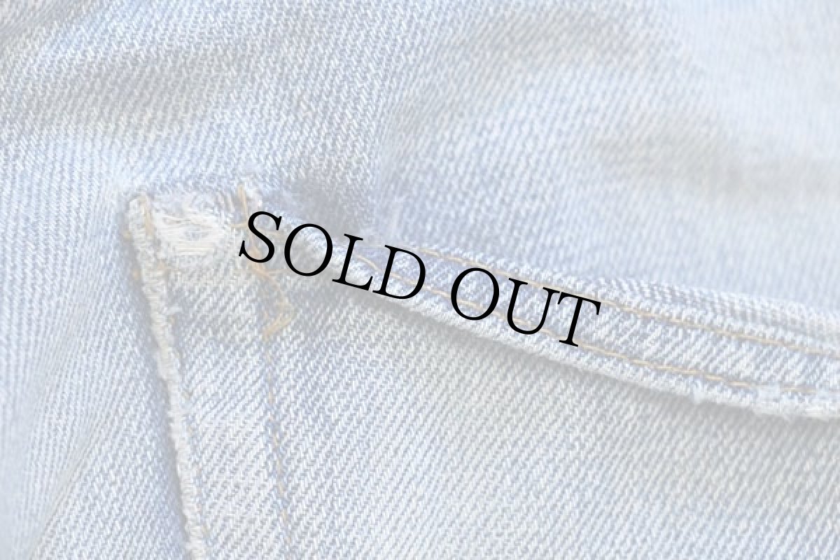 画像7: 70s USA製 Levi'sリーバイス 501 シングル 66前期 デニムパンツ w34 (7)