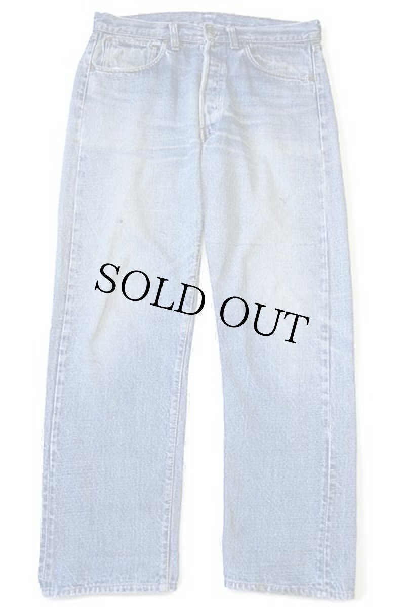 画像2: 70s USA製 Levi'sリーバイス 501 シングル 66前期 デニムパンツ w34 (2)