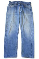 画像2: 70s USA製 Levi'sリーバイス 501 シングル 66前期 デニムパンツ w34 (2)