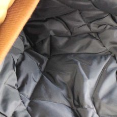 画像7: デッドストック★00s USA製 carharttカーハート ARCTIC HOOD キルティングライナー ダックフード 茶 (7)