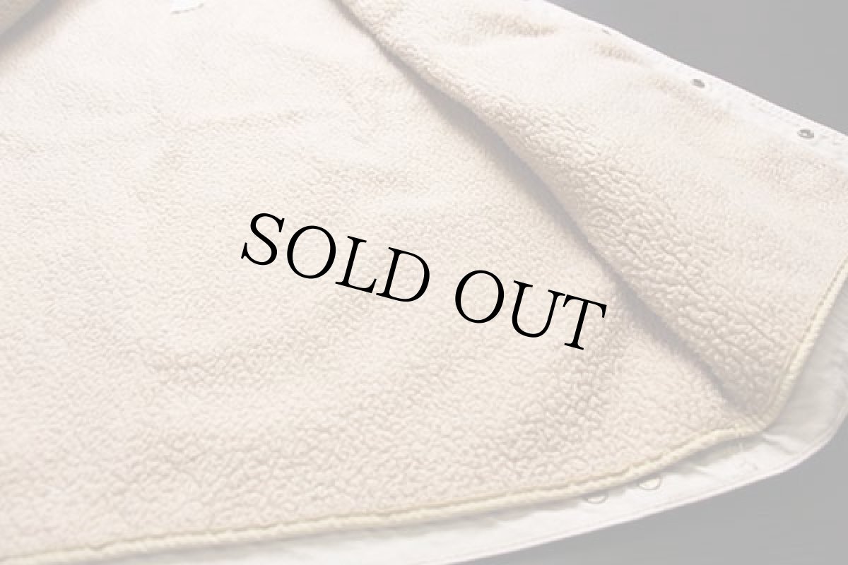 画像5: 90s L.L.Bean フリースライナー コットン キャンバスベスト ベージュ (5)