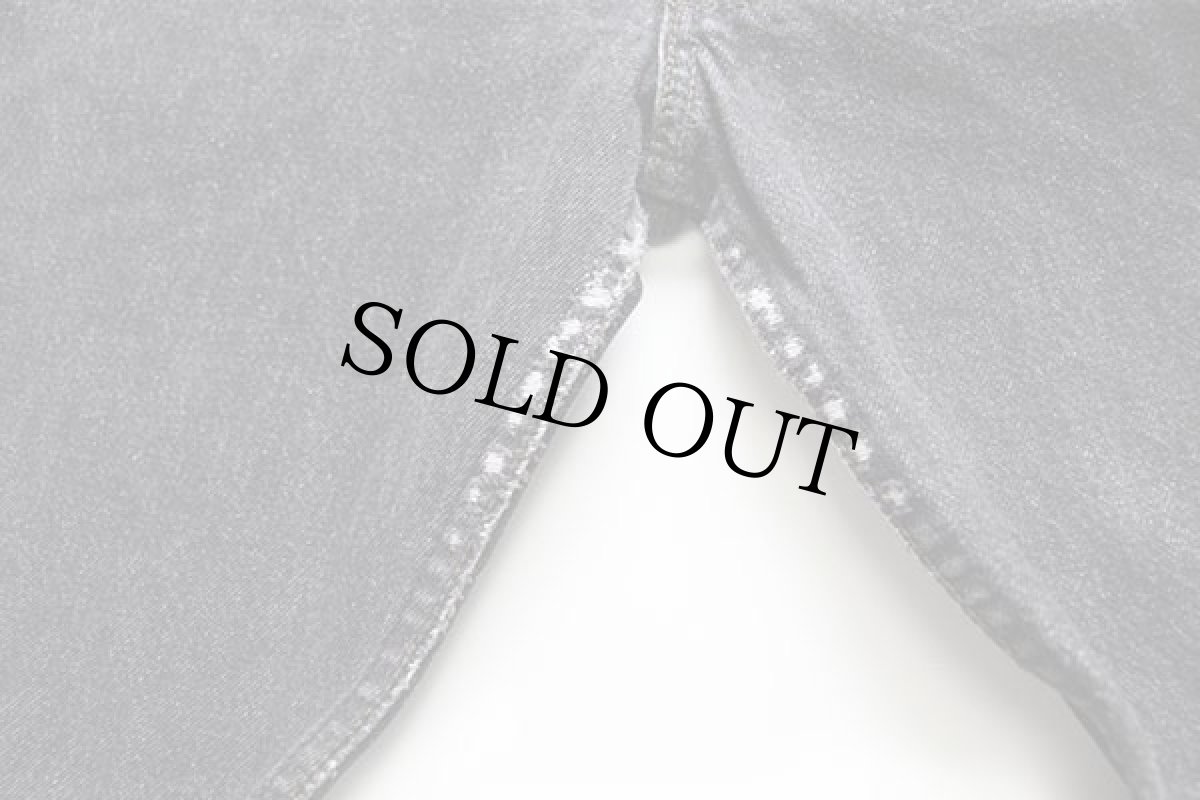 画像9: 90s USA製 Levi'sリーバイス 501 ペンキ飛び 先染め ブラック デニムパンツ W36 (9)