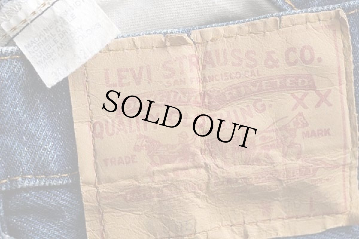 画像6: 80s USA製 Levi'sリーバイス 505 デニムパンツ w30 L32★121 (6)