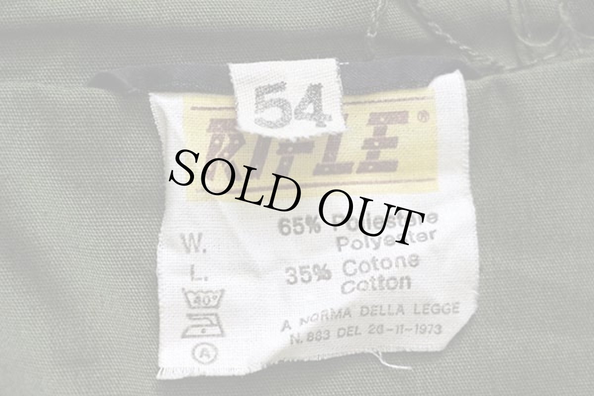 画像4: ビンテージ RIFLE M-47 パーカー タイプ オーバーコート オリーブグリーン 54★モッズコート (4)