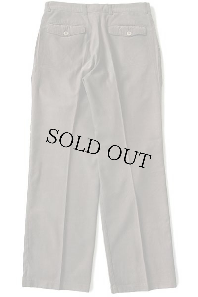 画像3: 90s Levi'sリーバイス ツータック スラックス モールスキンパンツ オリーブドラブ w32★ユーロ (3)