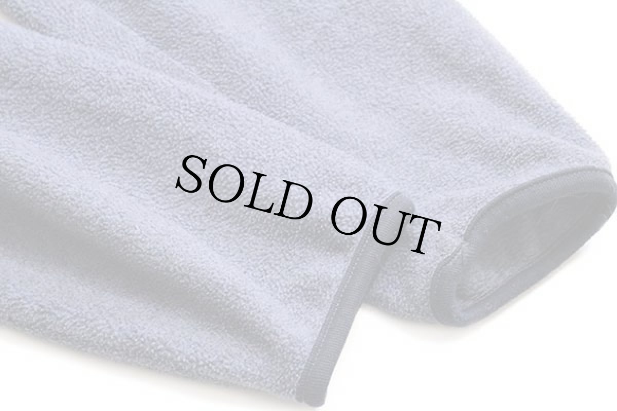 画像6: 90s L.L.Bean 筆記体ロゴ刺繍 プルオーバー フリース ネイビーグレー★07 (6)