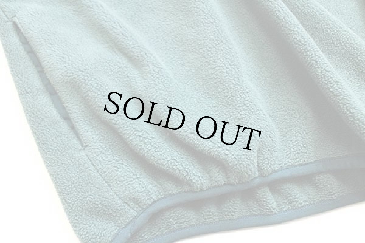 画像5: 90s L.L.Bean 筆記体ロゴ刺繍 プルオーバー フリース グリーン★05 (5)