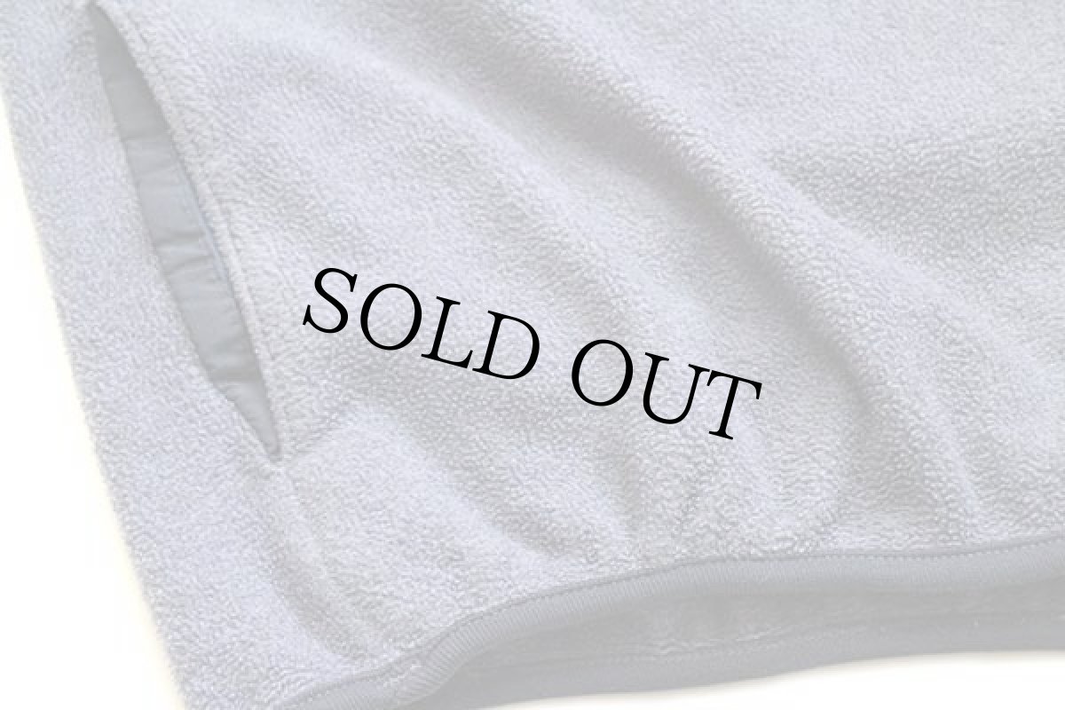 画像5: 90s L.L.Bean 筆記体ロゴ刺繍 プルオーバー フリース ネイビーグレー★07 (5)