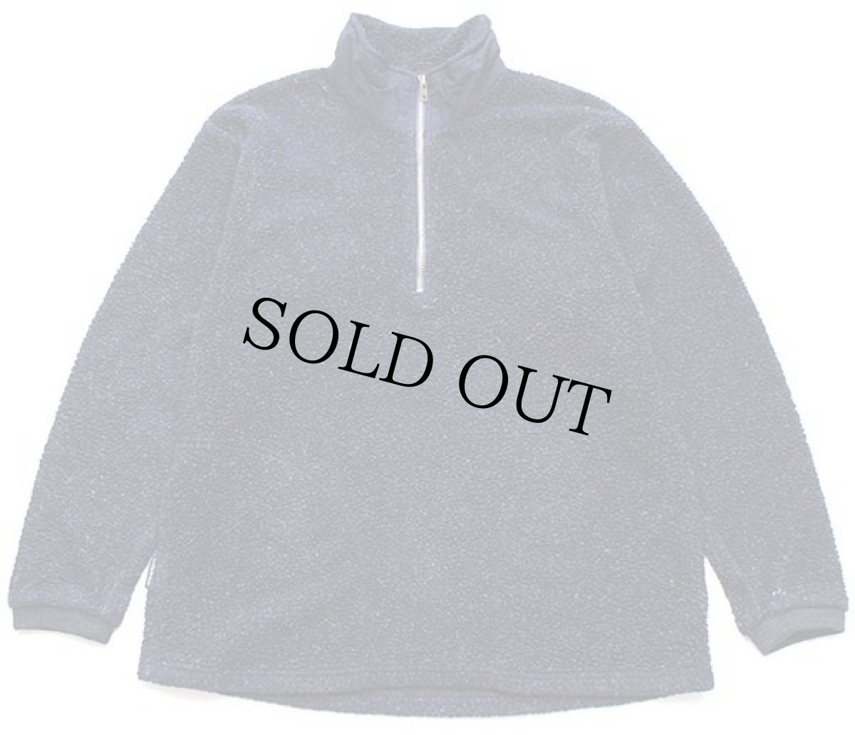 画像1: 90s USA製 Columbiaコロンビア ハーフジップ プルオーバー パイル フリース 紺 L (1)