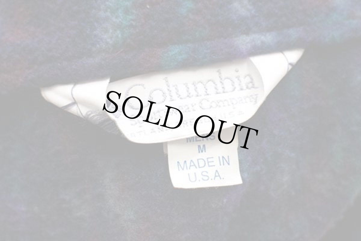 画像4: 90s USA製 Columbiaコロンビア 総柄 ライナー フリースジャケット M (4)