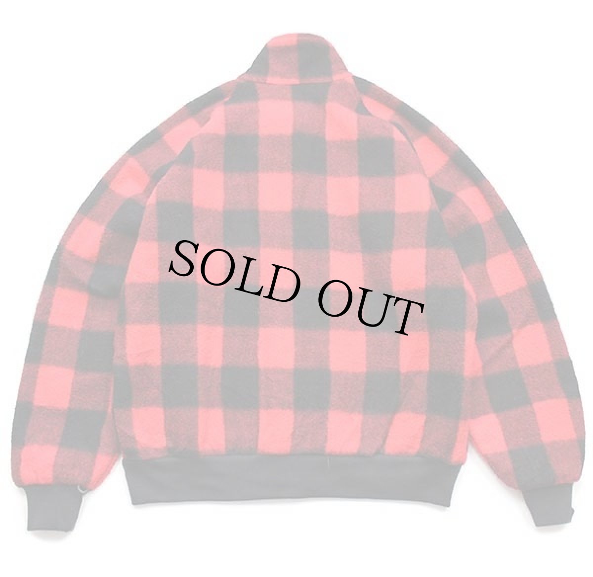 画像2: 90s USA製 Columbiaコロンビア Radial Sleeve バッファローチェック ライナー フリースジャケット 赤×黒 L (2)