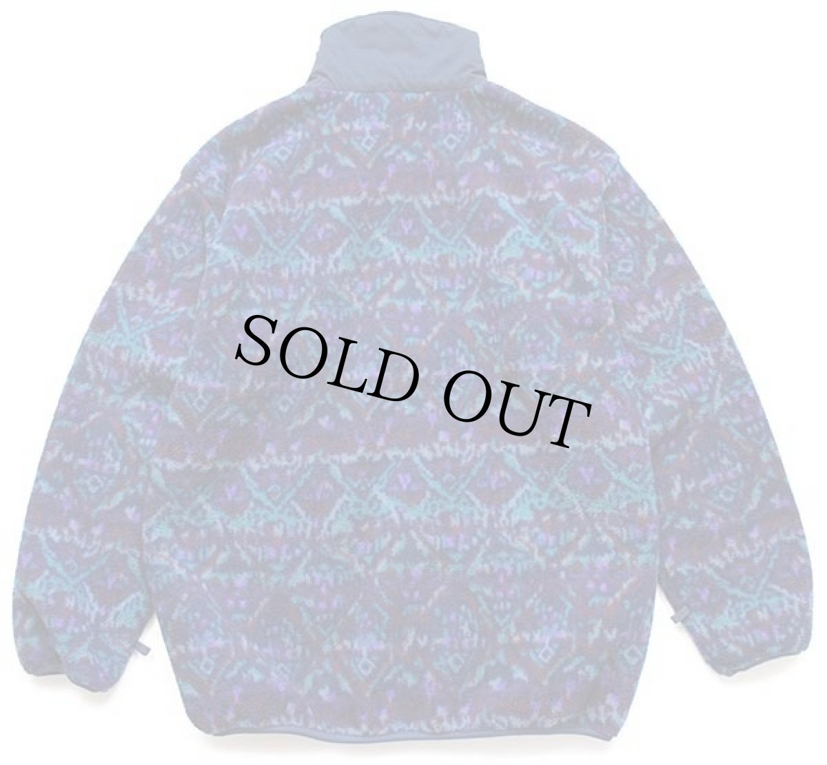 画像2: 90s USA製 Columbiaコロンビア 総柄 ライナー フリースジャケット M (2)