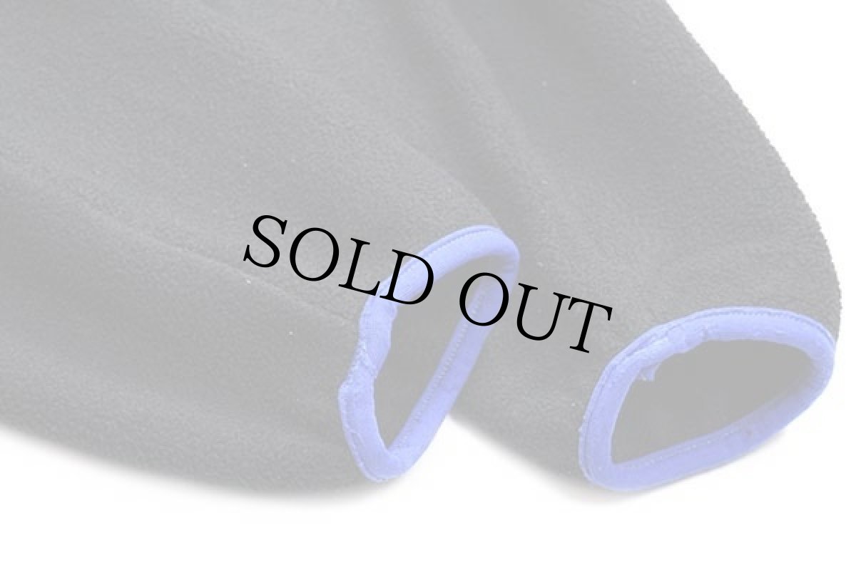 画像6: 90s L.L.Bean 筆記体ロゴ刺繍 プルオーバー フリース 黒 (6)