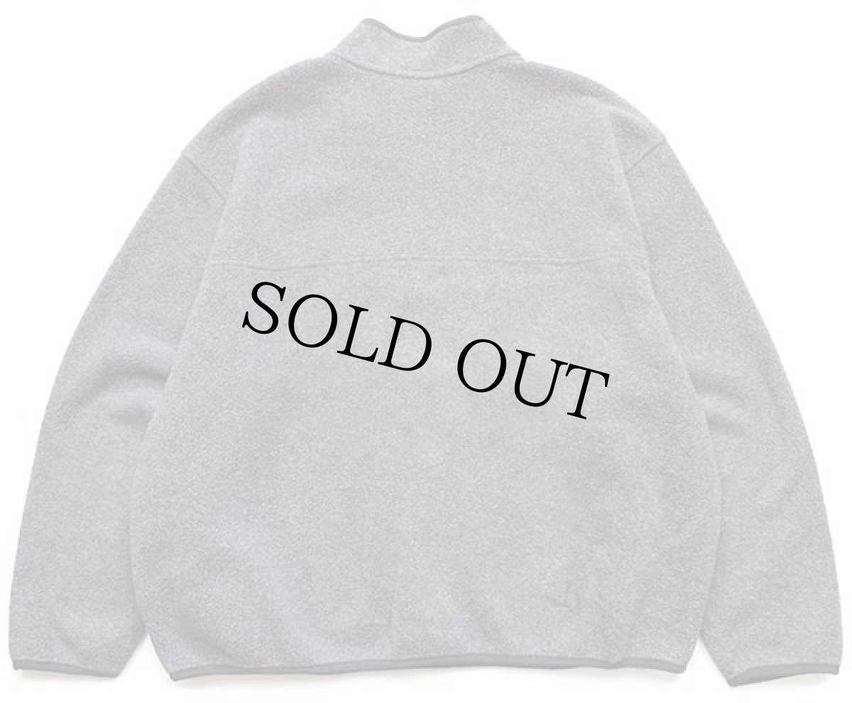 画像2: 90s L.L.Bean 筆記体ロゴ刺繍 プルオーバー フリース グレー★08 (2)