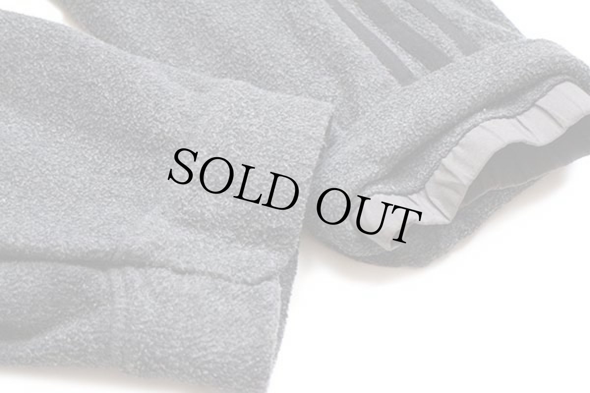 画像6: 90s adidasアディダス ONE WORLD ロゴ ハイネック フリースジャケット グレー M (6)