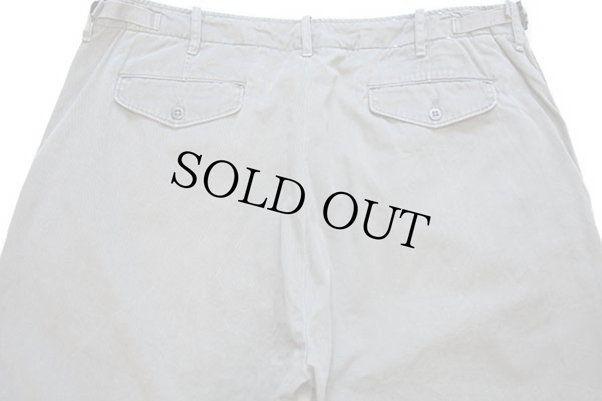 画像5: 90s ポロ ラルフローレン ビンテージ加工 コットン チノパン グレー w38 L32★217 (5)