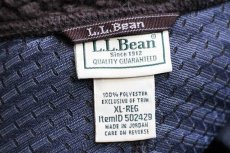 画像4: L.L.Bean マウンテン パイル フリースベスト チョコレート XL-R (4)