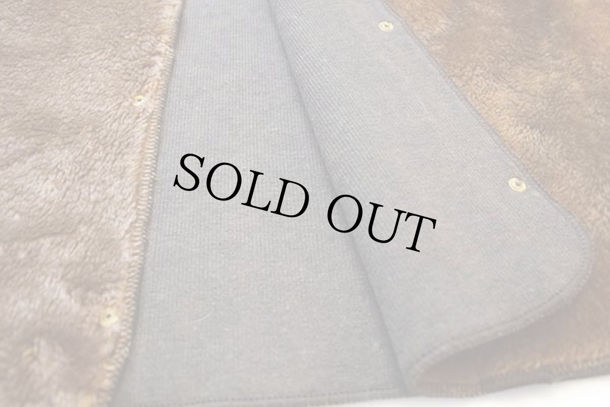 画像6: 90s 英国製 Barbourバブアー パイルライナー ボア ベスト ブラウン 42★28 (6)