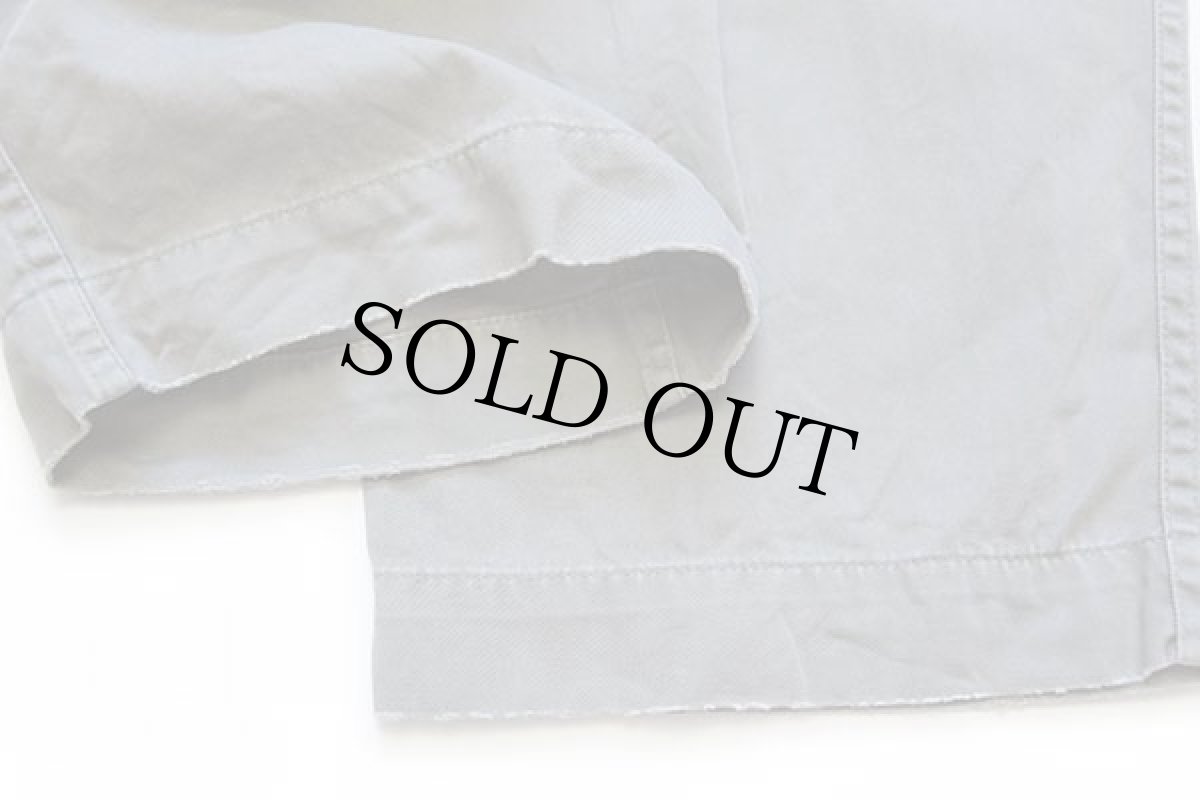 画像8: 90s ポロ ラルフローレン ビンテージ加工 コットン チノパン グレー w38 L32★217 (8)