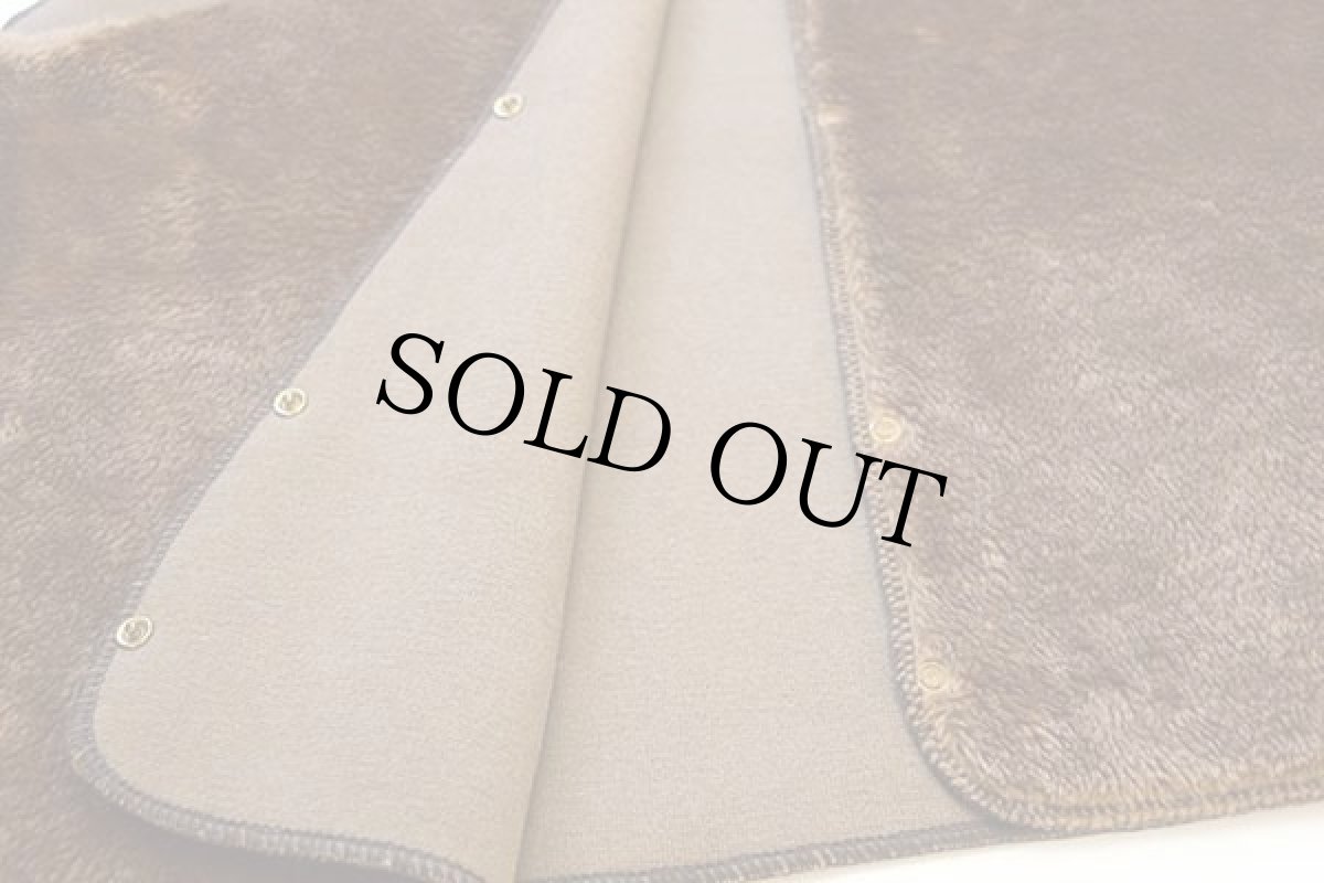 画像6: 00s 英国製 Barbourバブアー A297 パイルライナー ボア ベスト ブラウン C48★29 (6)