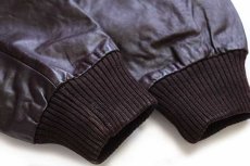 画像6: 80s MEMBERS ONLYメンバーズオンリー スタンドカラー シングルライダース レザージャケット 焦げ赤茶 42 (6)
