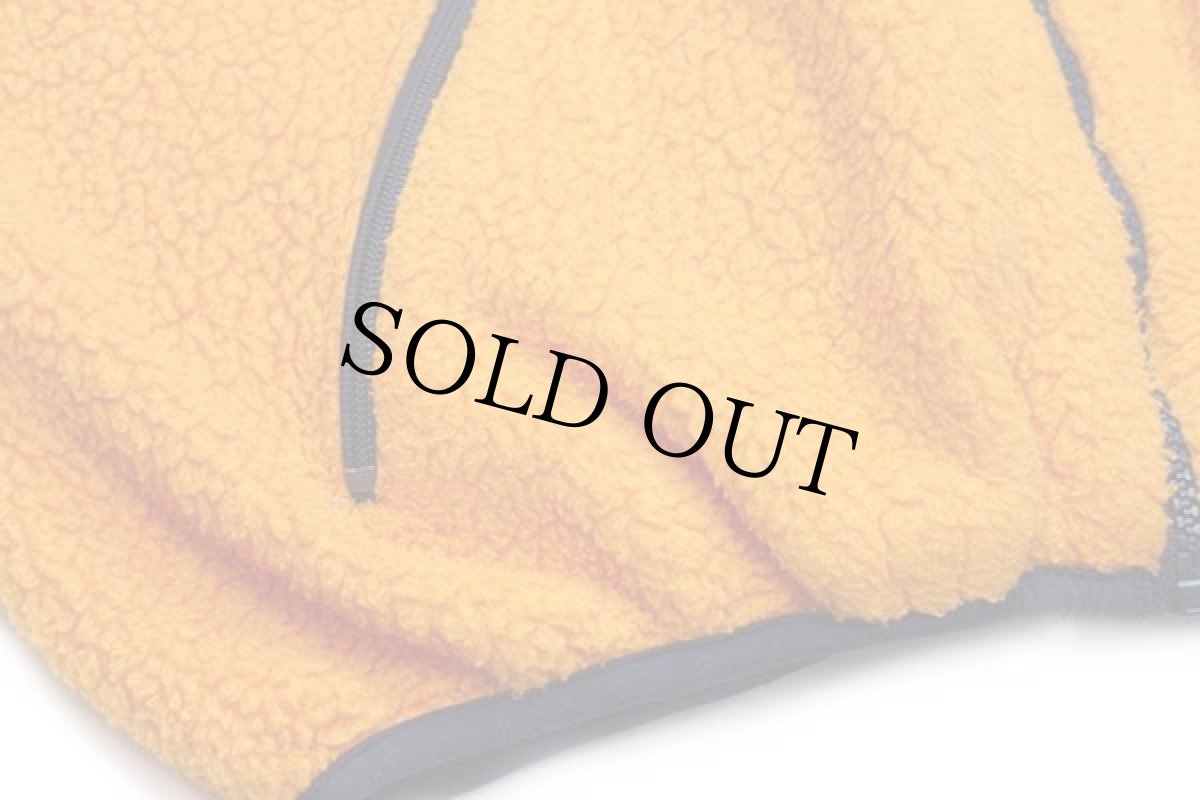 画像6: 90s L.L.Bean パイル フリースジャケット マンゴー KIDS XL (6)