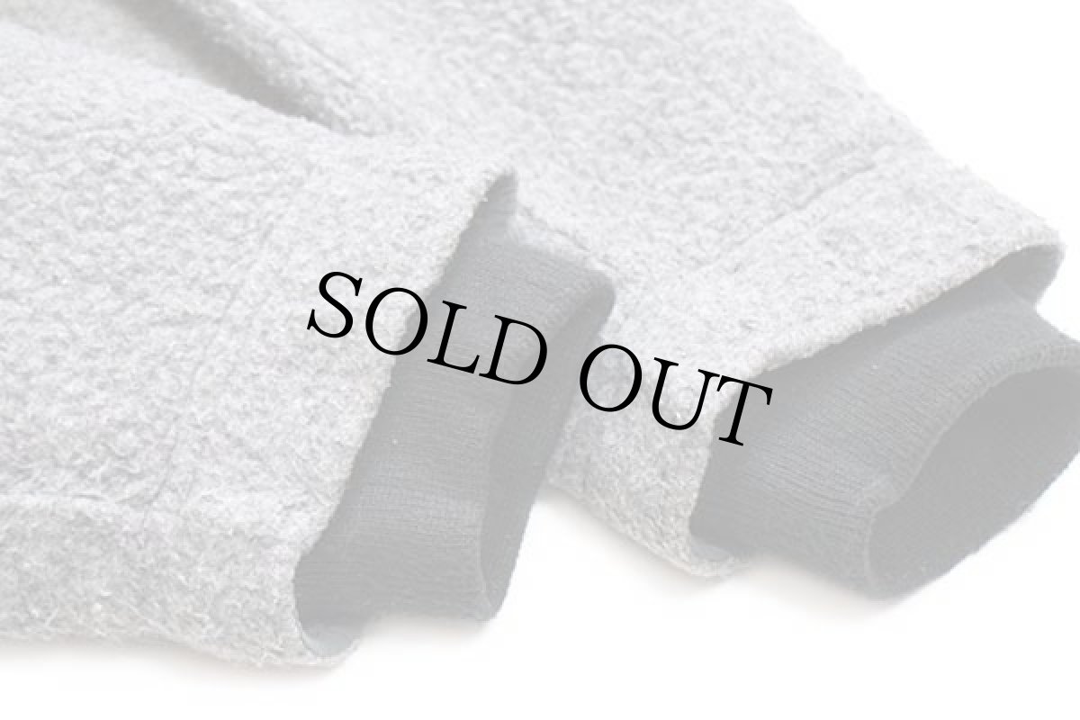 画像6: 90s USA製 L.L.Bean パイル フリースジャケット グレー (6)