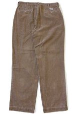 画像3: 90s ポロ ラルフローレン PHILIP PANT コットン コーデュロイパンツ 茶 w36 L32 (3)