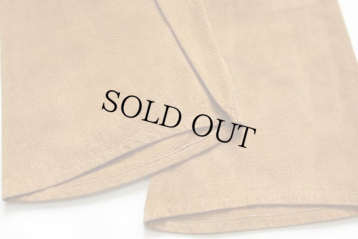 画像8: 80s Levi'sリーバイス フレア スエード レザーパンツ 茶 w30 L34★ユーロ (8)