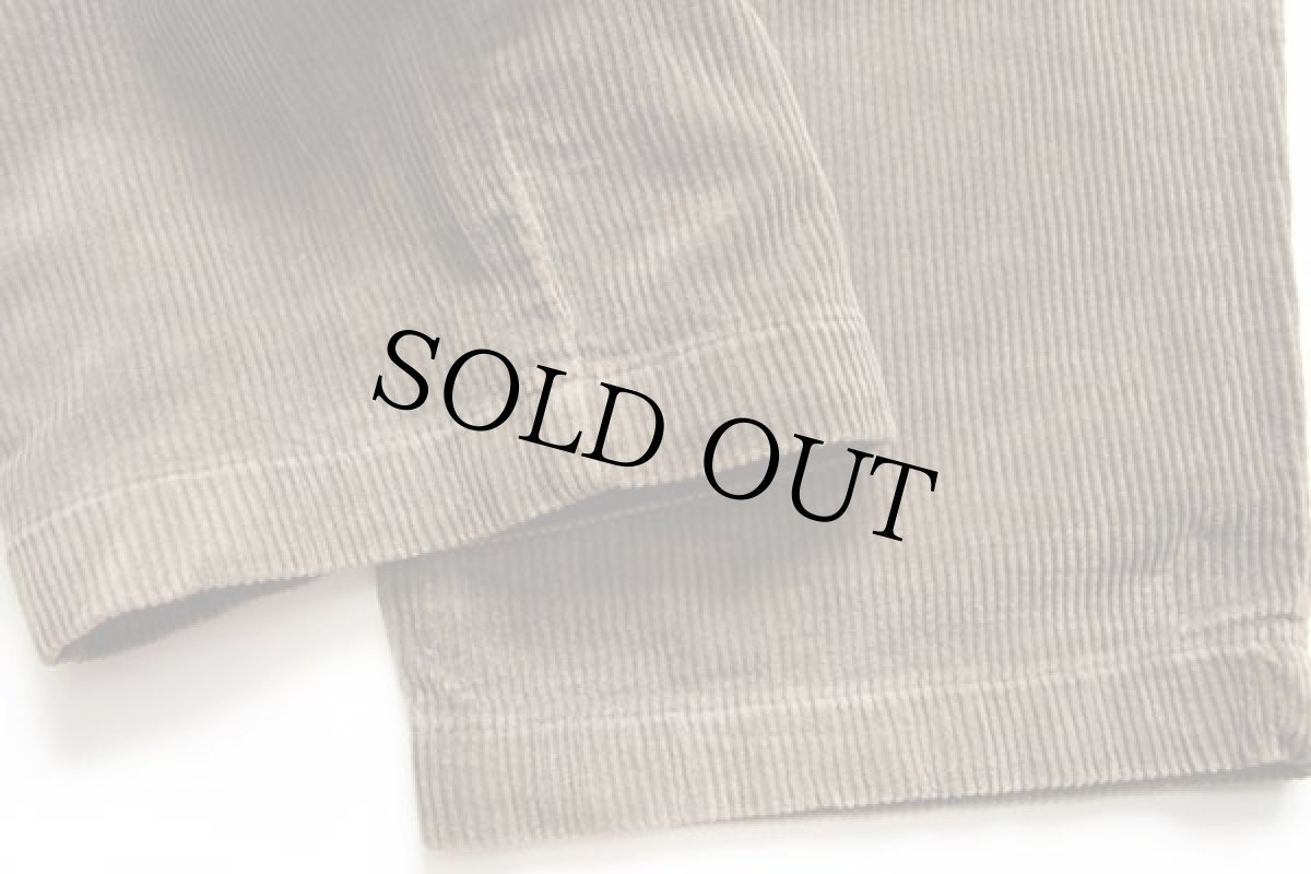 画像7: 90s ポロ ラルフローレン ANDREW PANT ツータック 太畝 コーデュロイパンツ ブラウン w35 L30 (7)