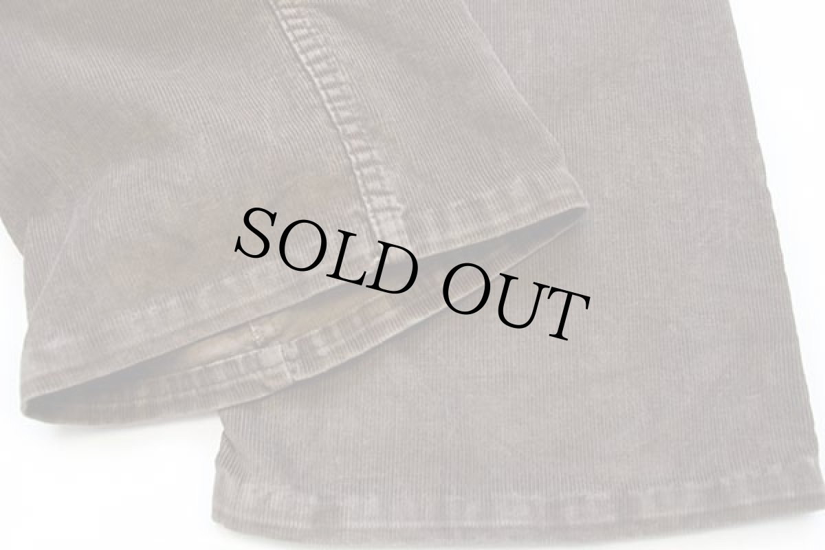 画像9: 70s Levi'sリーバイス 547 コーデュロイパンツ 茶 w36★フレア (9)