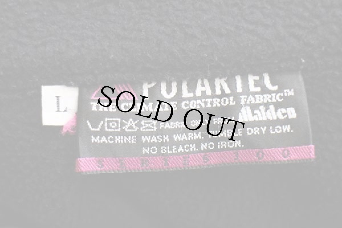 画像5: 90s GRENIX Makalu ネイティブ柄 切り替え POLARTEC フリースジャケット 黒 L (5)