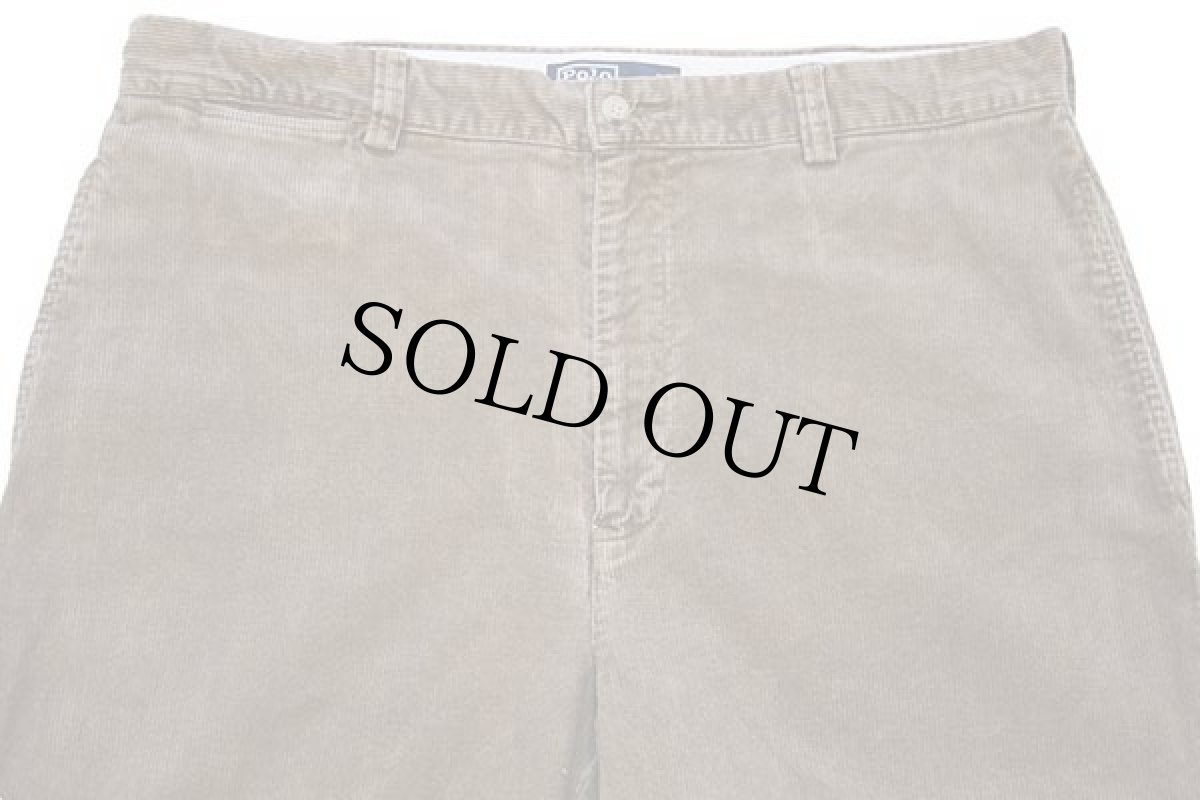 画像4: 90s ポロ ラルフローレン PHILIP PANT コットン コーデュロイパンツ 茶 w36 L32 (4)