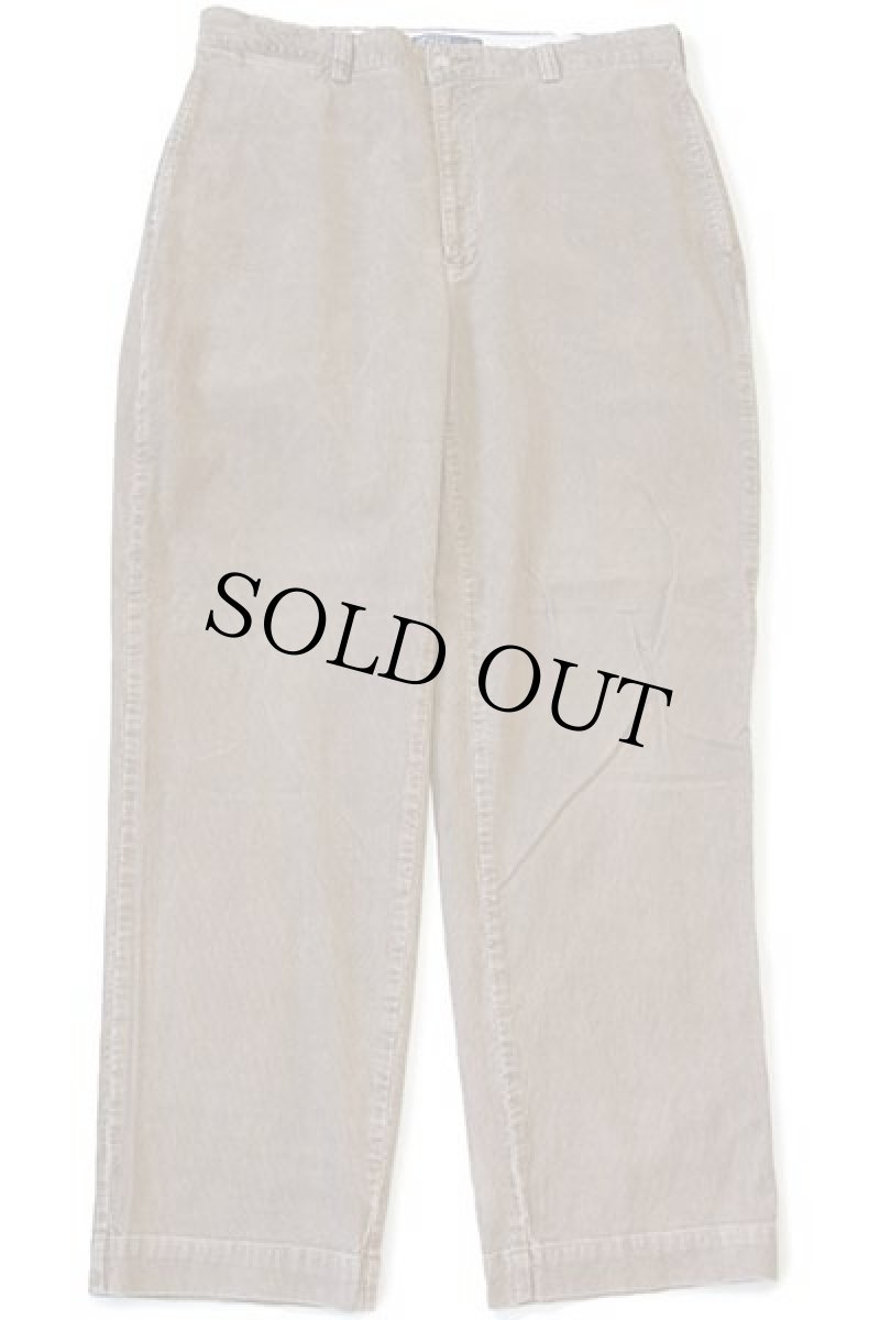 画像2: 90s ポロ ラルフローレン PHILIP PANT コットン コーデュロイパンツ 茶 w36 L32 (2)