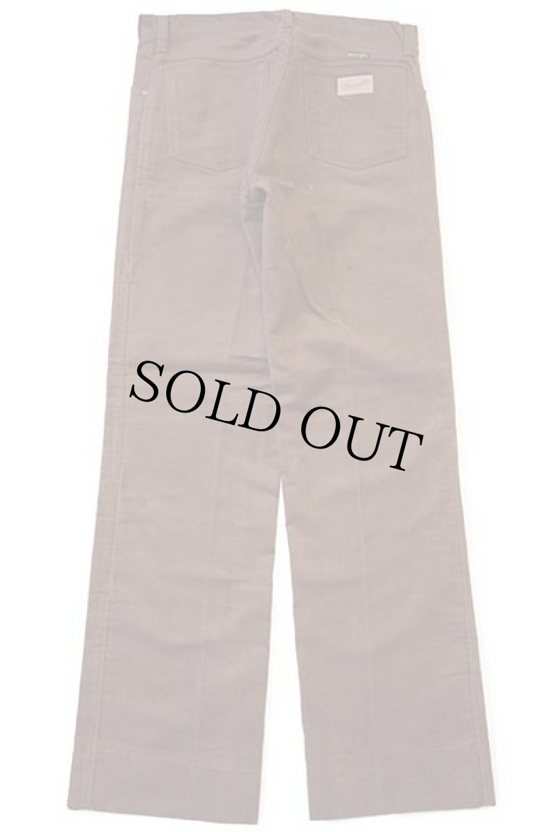 画像3: デッドストック★90s ベルギー製 Wranglerラングラー コットン モールスキンパンツ 茶 w32★ユーロ (3)