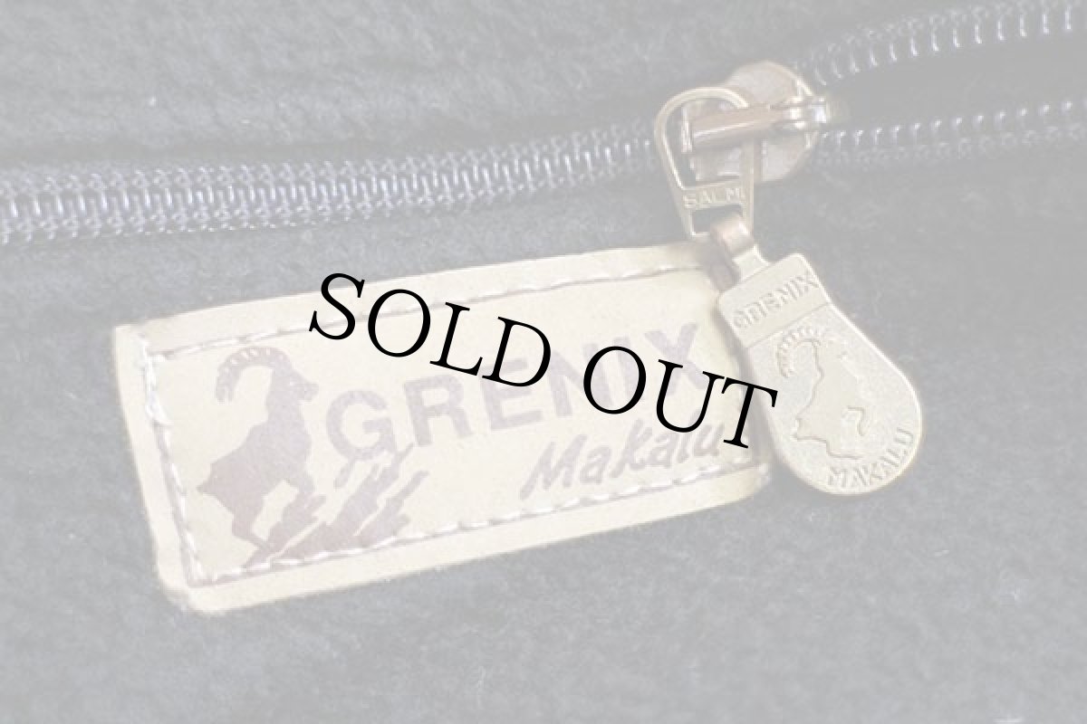 画像4: 90s GRENIX Makalu ネイティブ柄 切り替え POLARTEC フリースジャケット 黒 L (4)