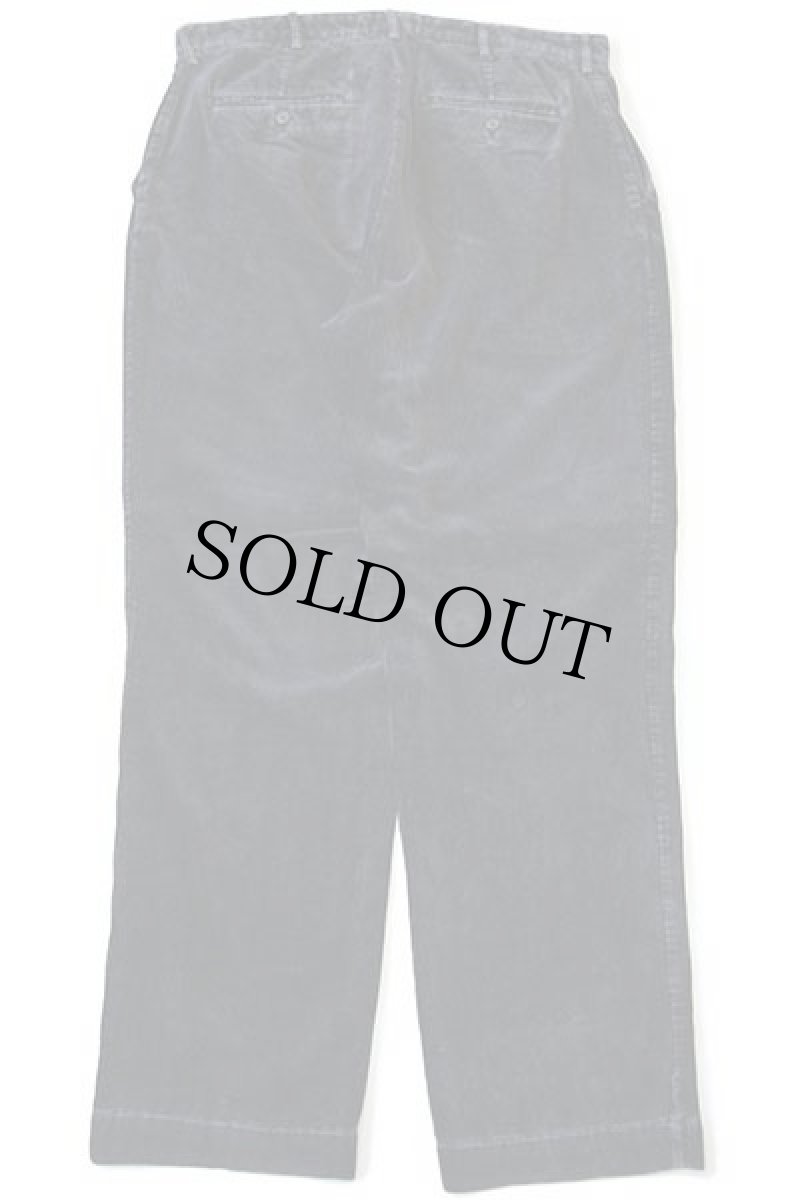 画像3: 90s ポロ ラルフローレン 太畝 コーデュロイパンツ 薄黒 w35 L32 (3)