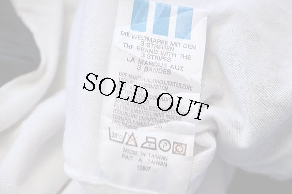 画像5: 90s adidasアディダス ロゴ刺繍 マルチカラー 切り替え ナイロンジャケット S★I (5)