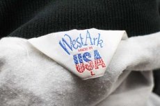 画像4: 80s USA製 WESTARK THE Heartbeat OF AMERICA シボレー ロゴ刺繍 ナイロンジャケット 黒 L (4)