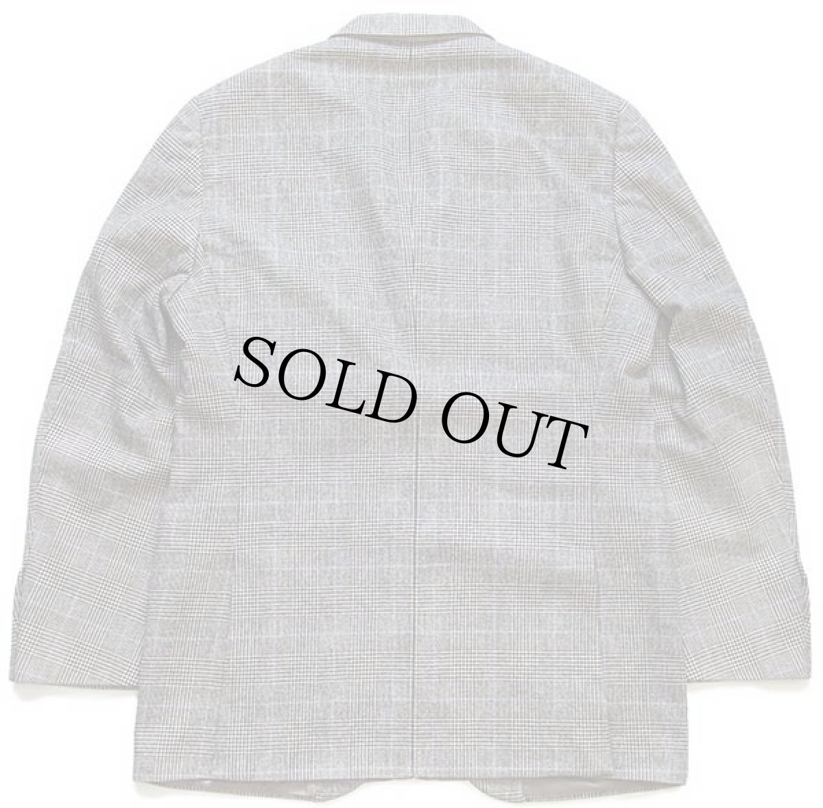 画像2: 90s イタリア製 ポロ ラルフローレン グレンチェック 3つボタン ウール×カシミヤ テーラードジャケット 50★ブレザー (2)