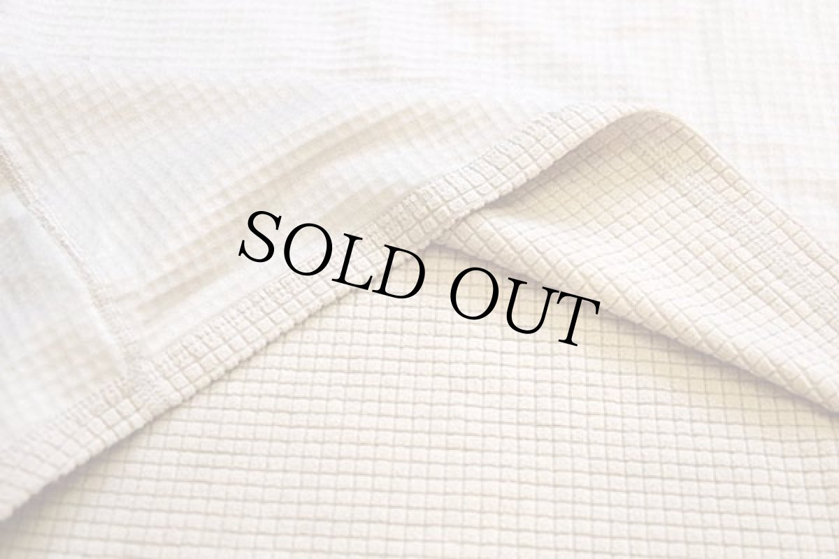 画像5: USA製 米軍 ECWCS GEN3 LEVEL2 POLARTEC グリッドフリースシャツ サンドベージュ L-R (5)