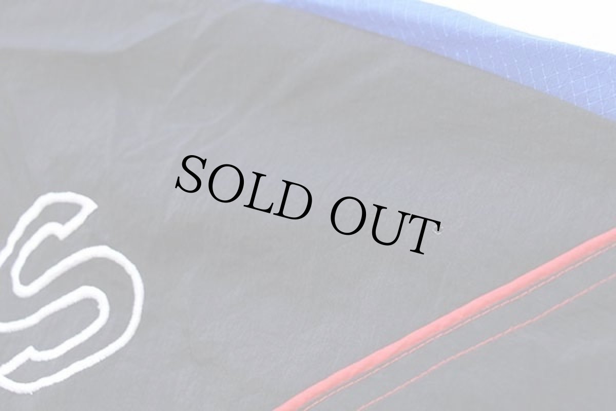 画像5: 90s adidasアディダス トレフォイル ロゴ刺繍 マルチカラー 切り替え ナイロンジャケット L★C (5)