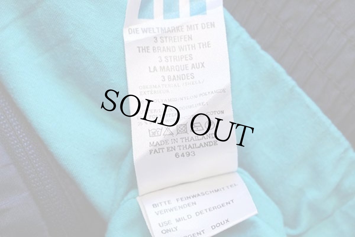 画像5: 90s adidasアディダス トレフォイル ロゴ刺繍 マルチカラー 切り替え ナイロンジャケット L★B (5)