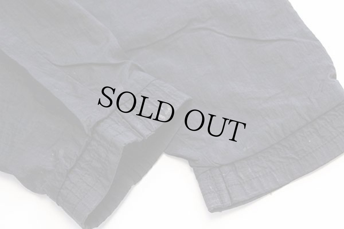 画像8: 90s adidasアディダス トレフォイル ロゴ刺繍 マルチカラー 切り替え ナイロンジャケット 黒 M★G (8)