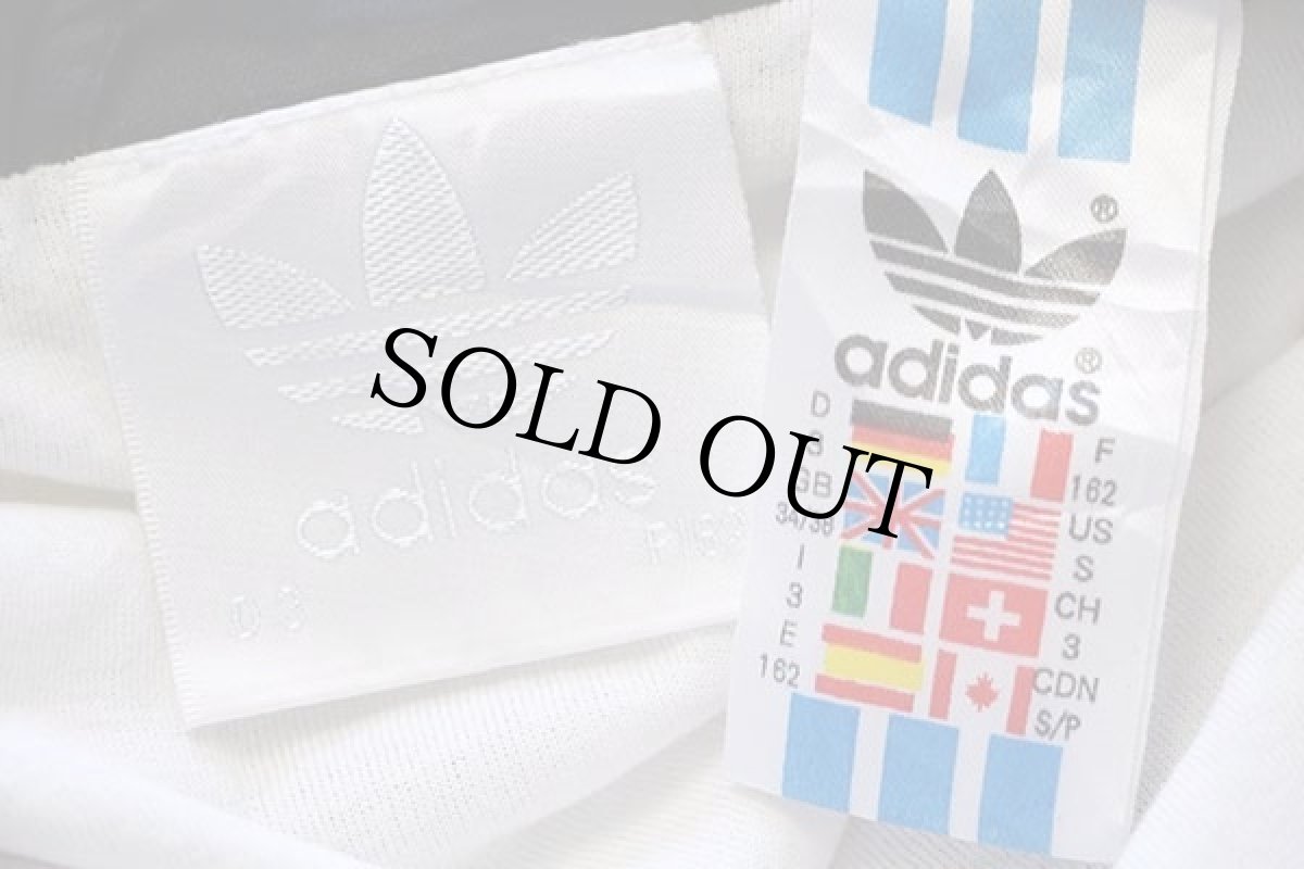 画像4: 90s adidasアディダス ロゴ刺繍 マルチカラー 切り替え ナイロンジャケット S★I (4)