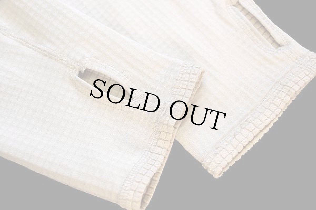 画像6: USA製 米軍 ECWCS GEN3 LEVEL2 POLARTEC グリッドフリースシャツ サンドベージュ L-R (6)