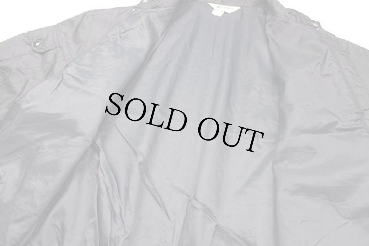 画像5: 80s USA製 Horizon Snap-onスナップオン ロゴ刺繍 ナイロン レーシングジャケット 黒 XL (5)