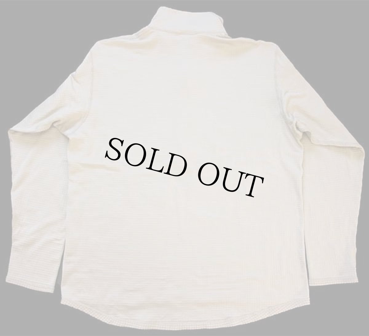 画像2: USA製 米軍 ECWCS GEN3 LEVEL2 POLARTEC グリッドフリースシャツ サンドベージュ L-R (2)