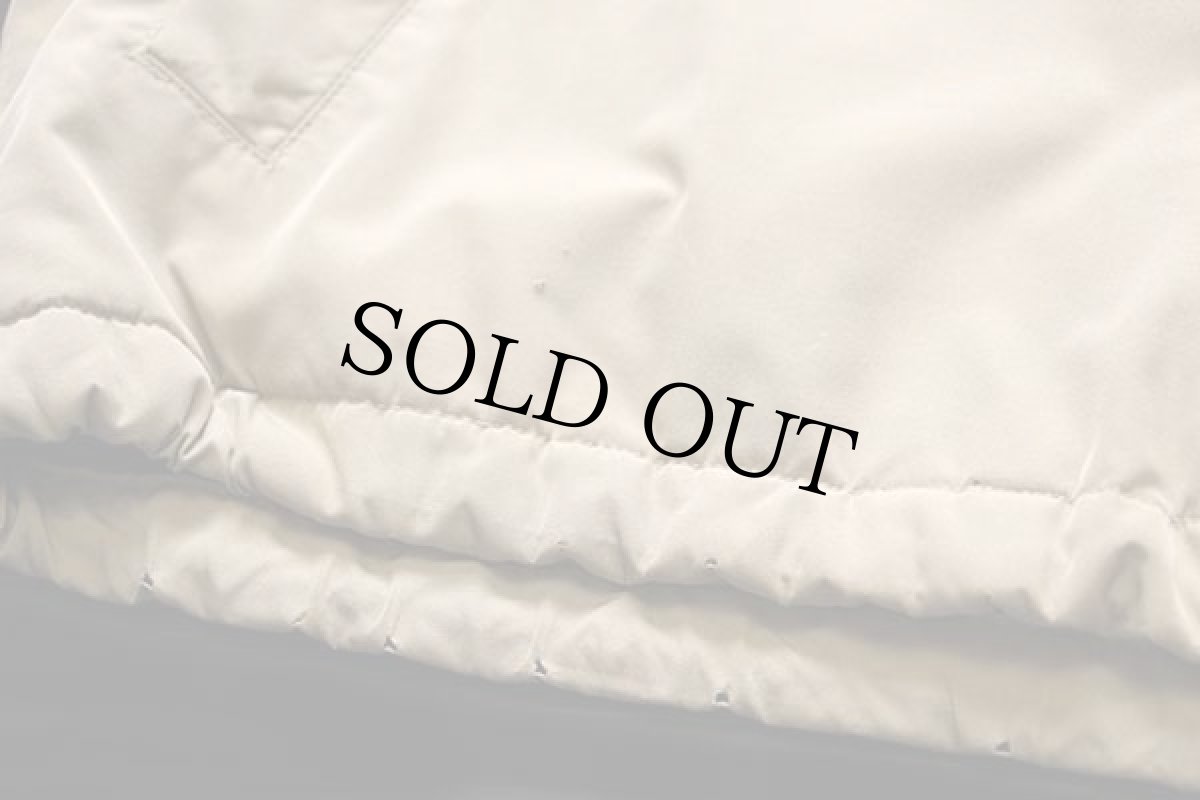 画像8: 90s ポロ ラルフローレン ワンポイント フリースライナー ポリエステルジャケット ベージュ L (8)