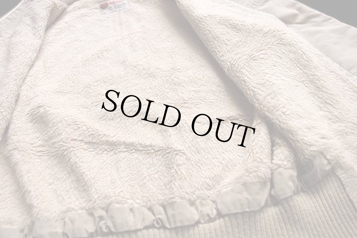 画像5: 60s USA製 ZERO KING ボアライナー ジャケット ベージュ 40 (5)